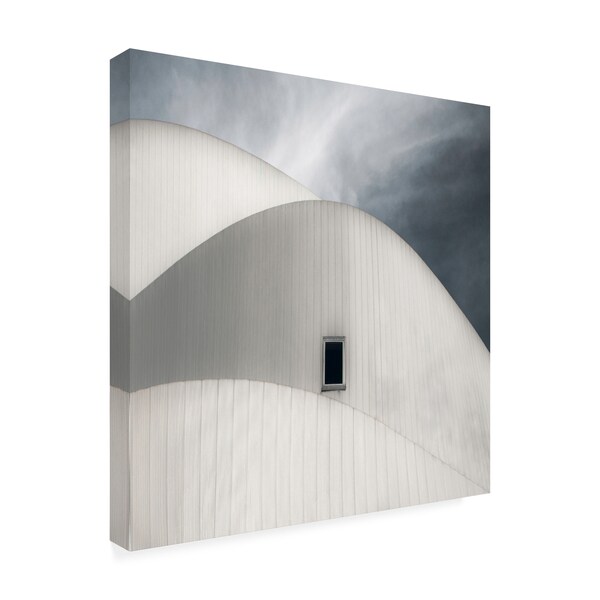 Gilbert Claes 'A Viewing Room' Canvas Art,35x35